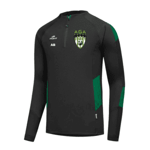Sweat col zippé