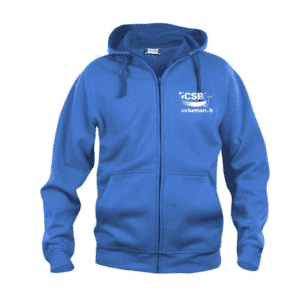 Sweat Coton Zippé