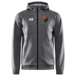 Veste zippée à capuche
