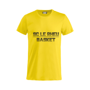 Tee Shirt Jaune – Mon Espace Club, un service fourni par REF SPORTS PONTIVY